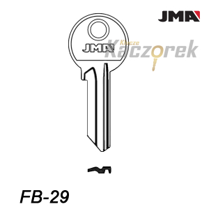 JMA 292 - klucz surowy - FB-29